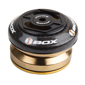 BOX ONE CARBON 45X45 1 1/8-INCH INTEGRATED HEADSET BLACK