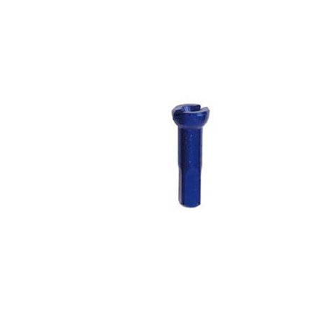 UNIVERSAL ALLOY SPOKE NIPPLE 14G 16MM BLUE