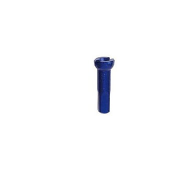 UNIVERSAL ALLOY SPOKE NIPPLE 14G 16MM BLUE