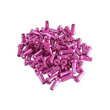 UNIVERSAL ALLOY SPOKE NIPPLE 14G 16MM PINK