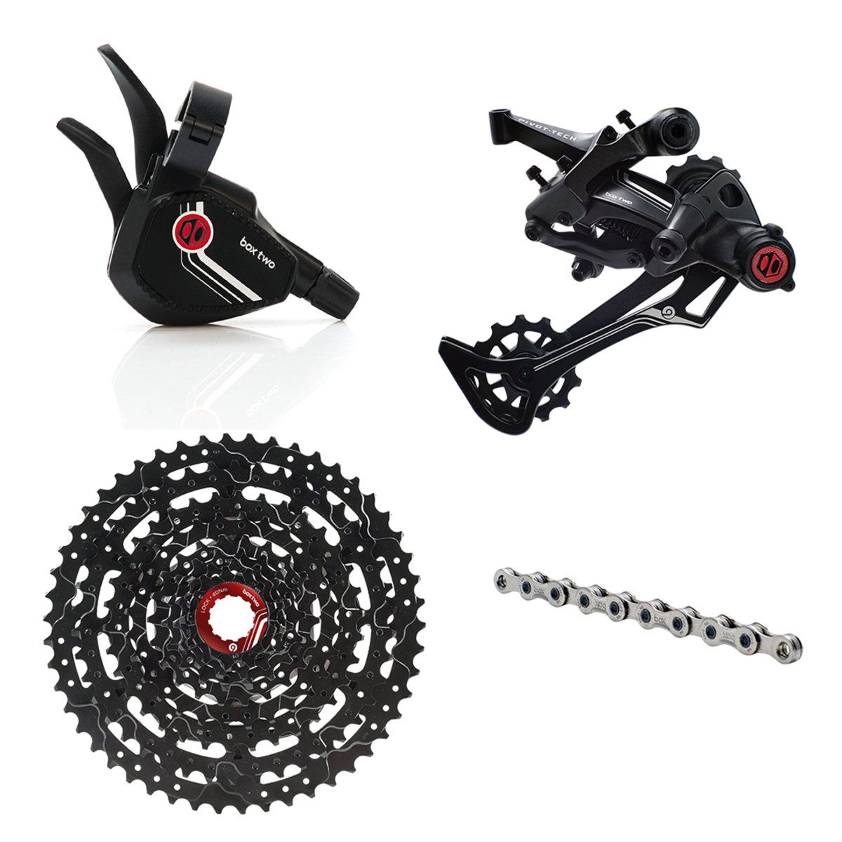 Box Two Prime 9 X-Wide Single Shift E-Bike Groupset