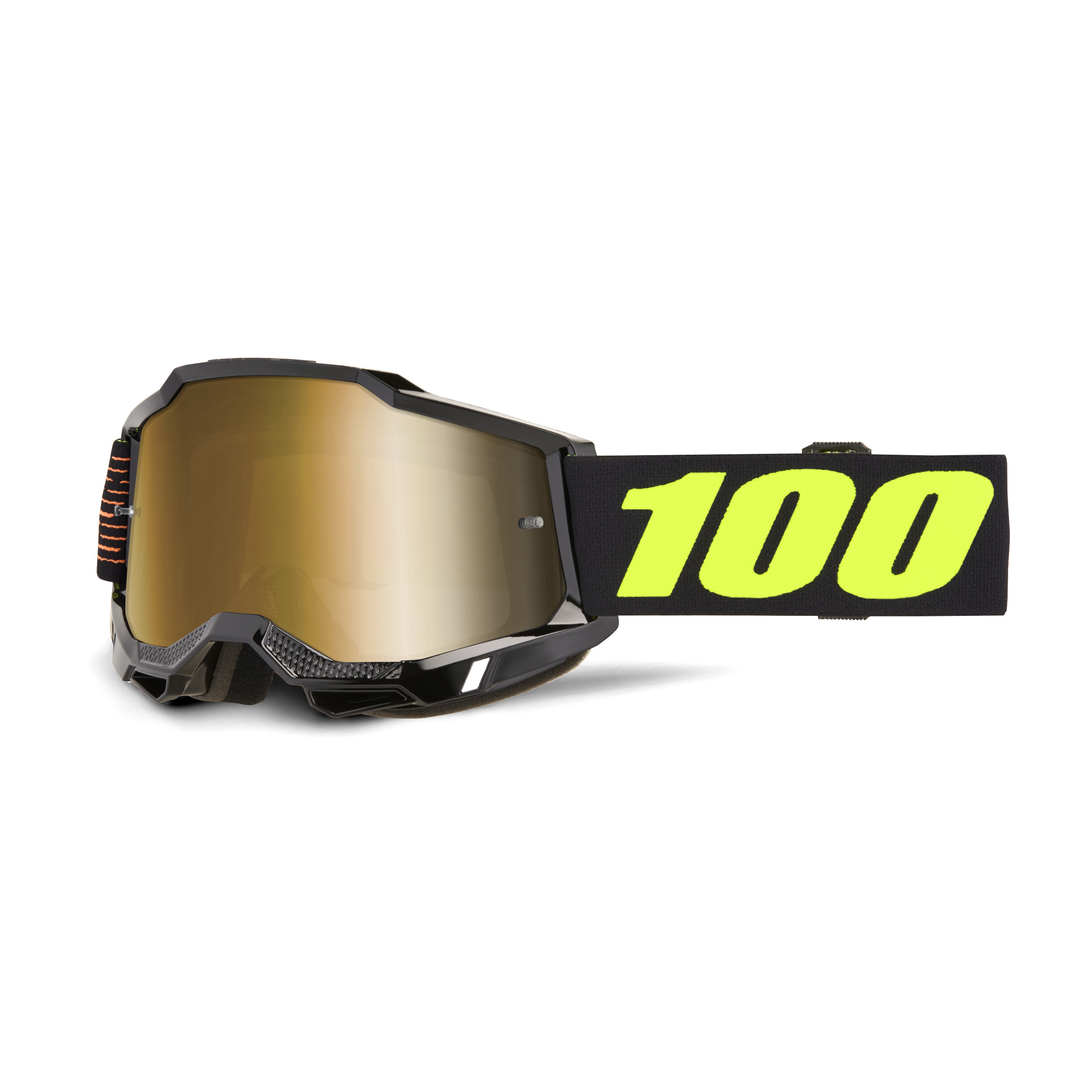 100%, ACCURI 2 Glasögon Fairbanks - Mirror True Gold Lens, VUXEN