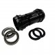 SD Spinning Ceramic Bottom Bracket BB30 conversion to 24mm spindle Black
