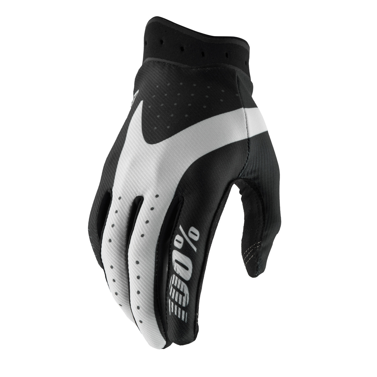 100%, ITRACK YOUTH Handskar Black, BARN, L, SVART