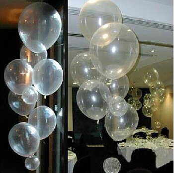 Transparenta ballonger