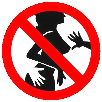 Dekal: Rör mig ej - #metoo