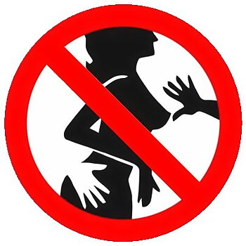 Dekal: Rör mig ej - #metoo