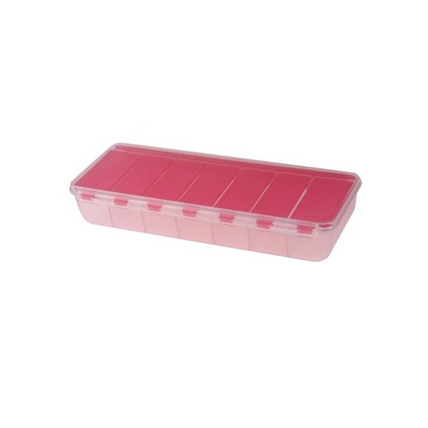 Pillerdosa 7 fack med säkerhetslock - 3