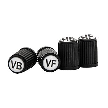 4 ventilhattar för hjulmärkning, premium