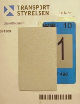 Täckmärke 1 styck - 2