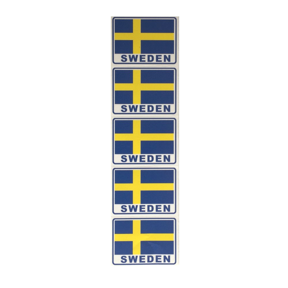 Dekal - svensk flagga - liten