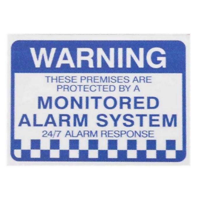 Dekal, Warning monitored alarm system