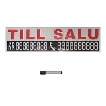 Till-salu-dekal