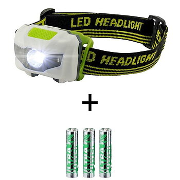 Pannlampa 120 lumen inkl batterier