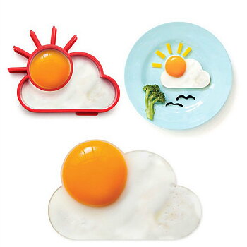 Äggform sol och moln