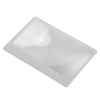 Förstoringsglas i kreditkortsformat