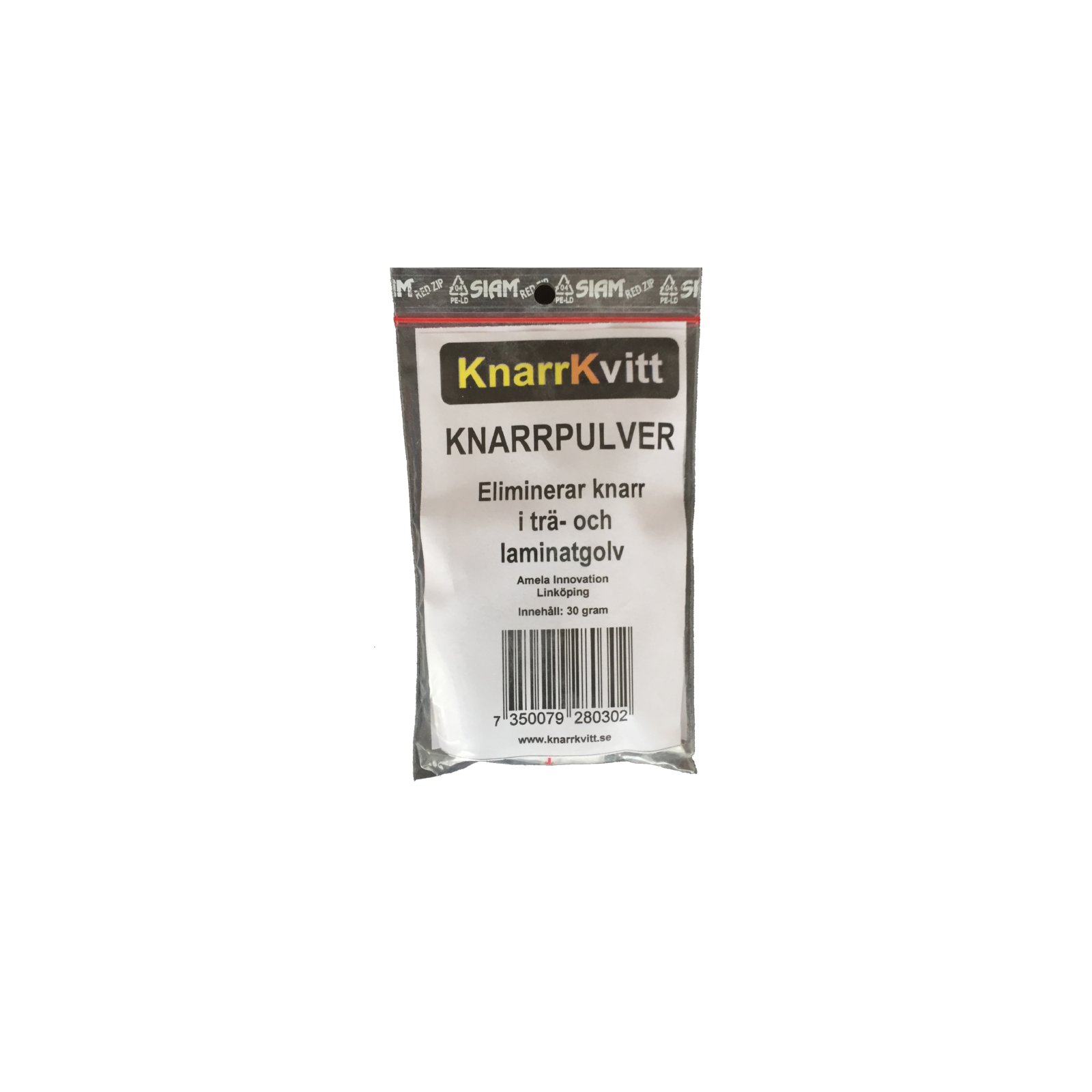 KnarrKvitt pulver, påse, 30 gram