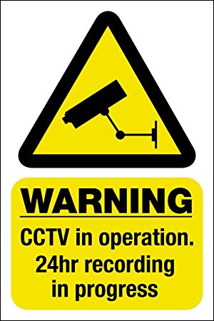 Dekal, WARNING CCTV Recording