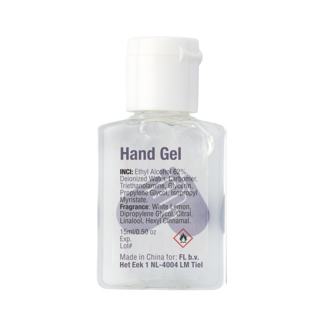 Miniflaska med alcogel/handsprit 15ml - 2