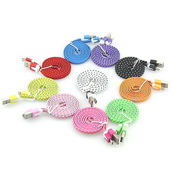 Platt mikro-usb-kabel