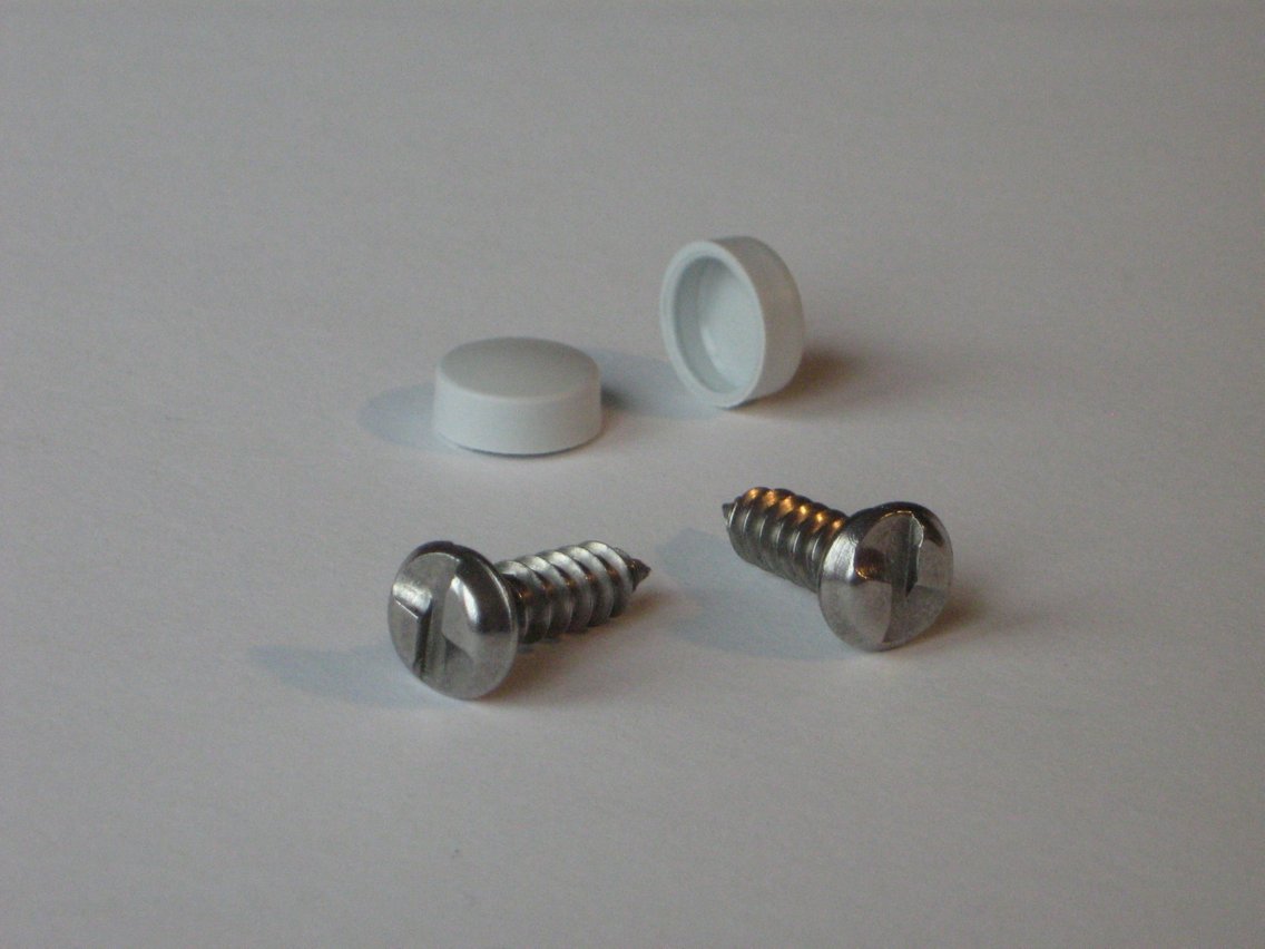 Säkerhetsskruv, plåtskruv, 2-pack
