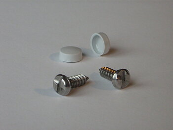 Säkerhetsskruv, plåtskruv, 2-pack
