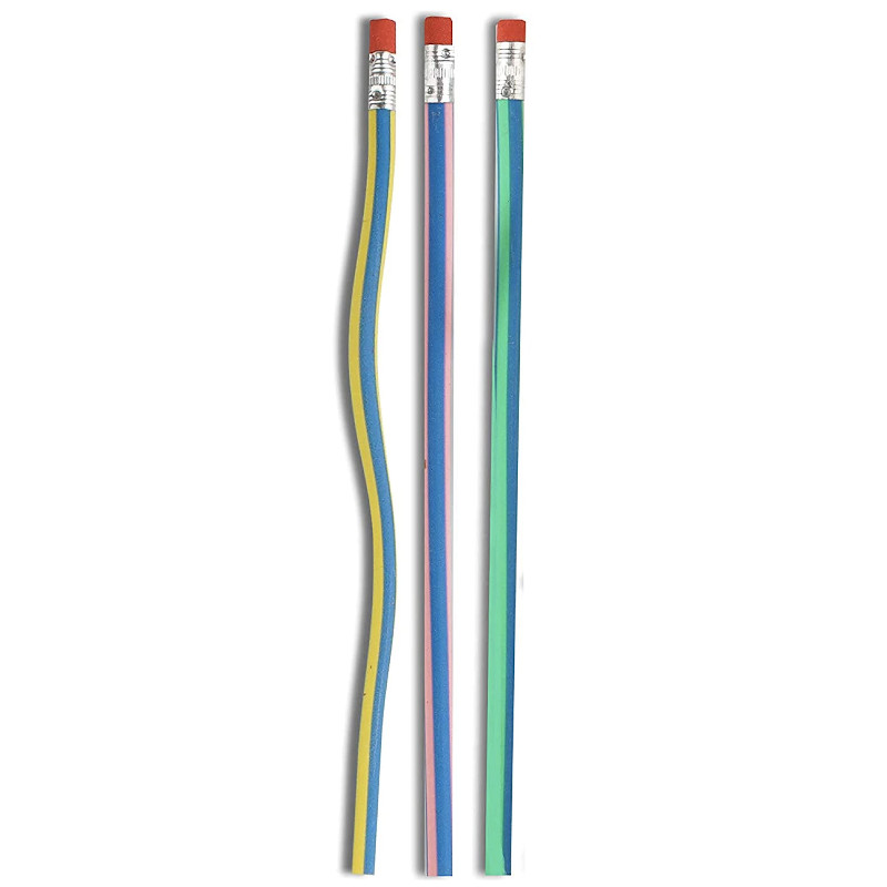 Böjlig blyertspenna, 5-pack - 3