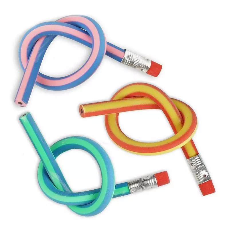 Böjlig blyertspenna, 5-pack - 2