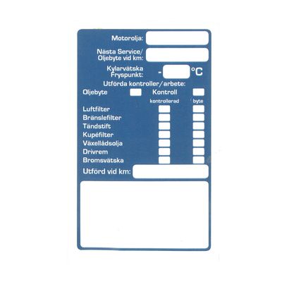Serviceetiketter