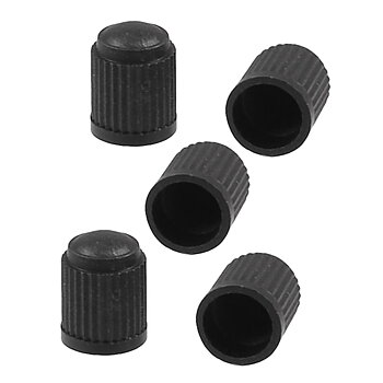 Ventilhatt, plast, svart