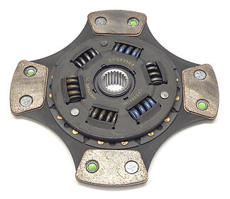 Sinterlamell Fjädrad 4-puck Volvo 22 splines 1" 215mm