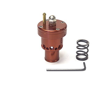 Dumpvalve single piston