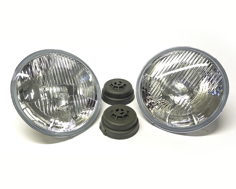 Headlight Hella H4 7" - 2