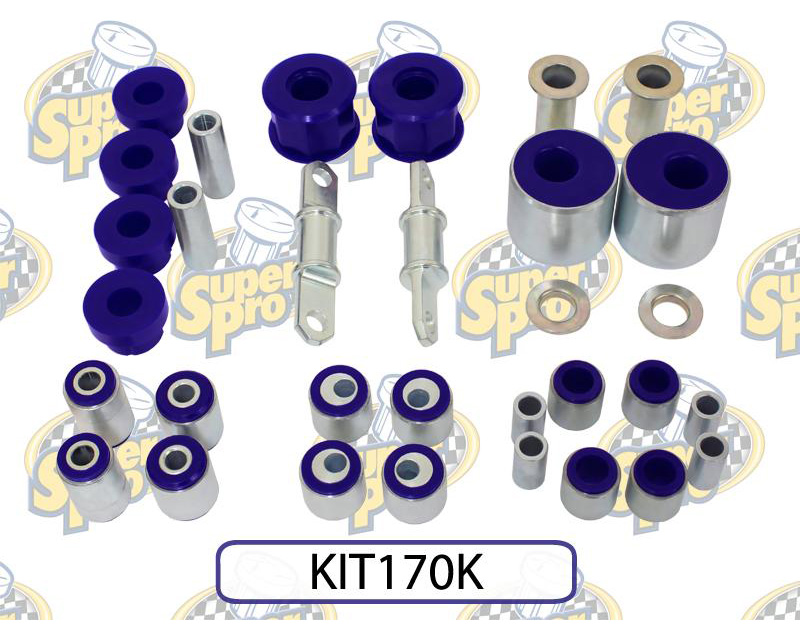 Bussning Superpro Front And Rear Suspension Bush Kit                   