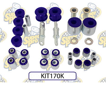 Bussning Superpro Front And Rear Suspension Bush Kit                   