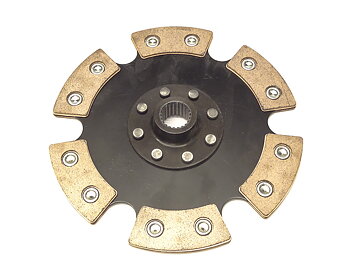 Lamell sinter 215mm  22 splines 6 puck