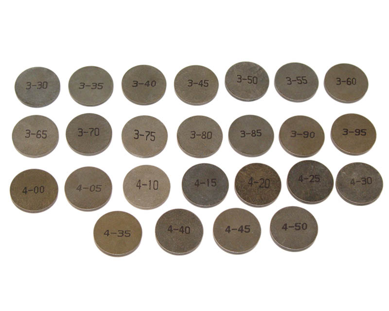 Valve adjustment kit 4.20mm4.65mm B19/B21/B23/B200/B230 KG TRIMNING