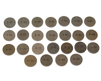 Ventiljustersats 4.20-4.65mm B19/B21/B23/B200/B230