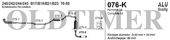 Avgassystem 2"  240