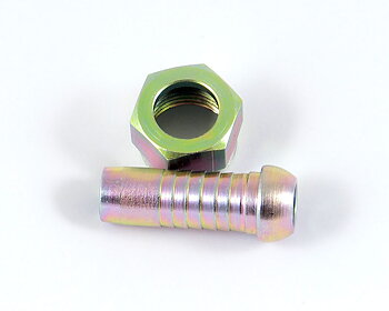 Screw connection straight
