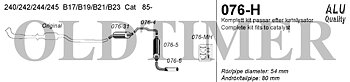 Avgassystem 2"  240 