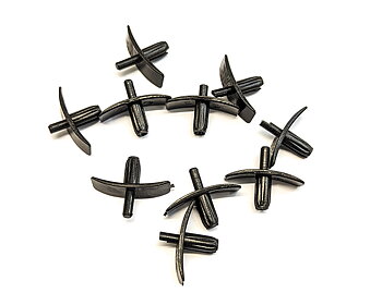 Clips Huvlist/dörrlist mm