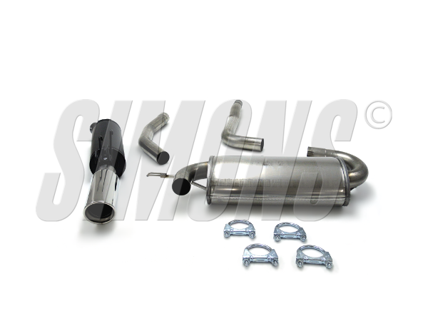 Avgassystem Sport 2.5" 850/S70/V70 92-99 140/170HK - 2