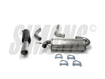 Exhaust system Sport 2.5" 850/S70/V70 92-99 140/170HK