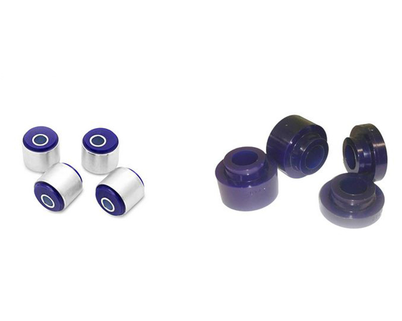 Superpro Radius Arm Bushing Kit (Castor Correction & 1.0 Degree Axle Adjustment)