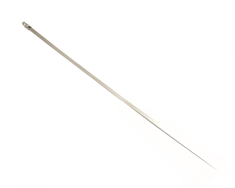 Locking strap for exhaust bandage
