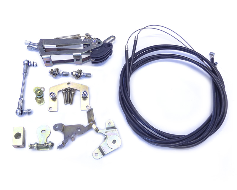 Throttle linkage Weber top mounted