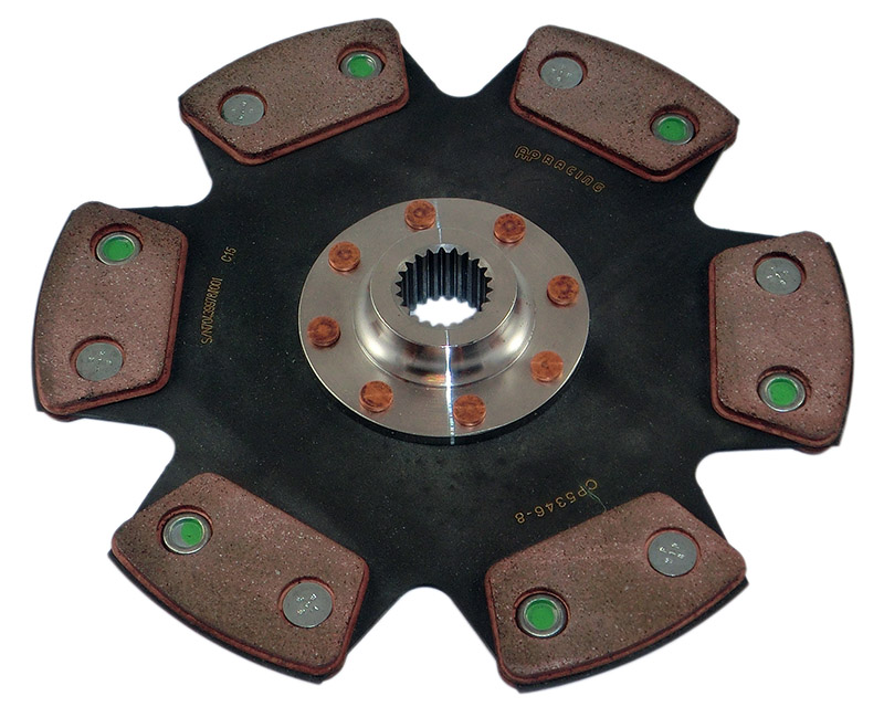 Sinterlamell 6-puck  Volvo 22 splines 1" 215mm   8.89mm