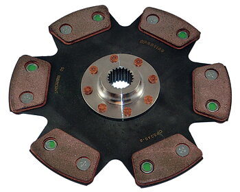Sinterlamell 6-puck  Volvo 22 splines 1" 215mm   8.89mm