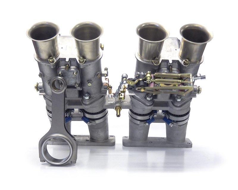 Throttle linkage Weber under mounted - 3